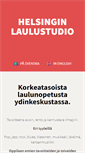 Mobile Screenshot of laulustudio.fi